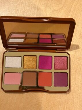 Too Faced 8-Color Eyeshadow Palette - Pink, Gold, Magenta & Plum Shades
